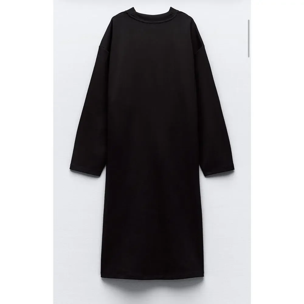 Zara ruched long